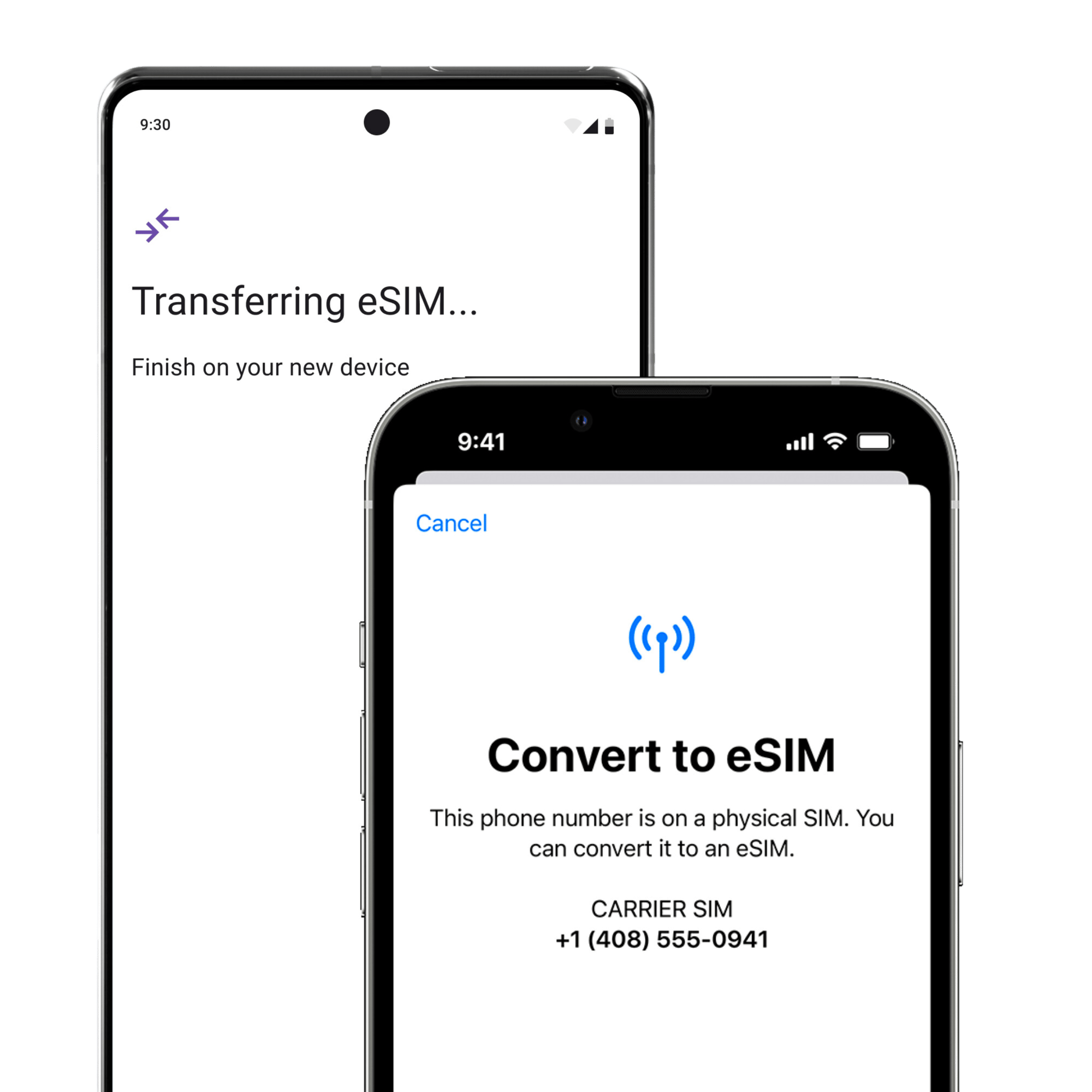 esim transfer